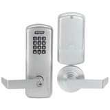 Schlage CO-Series Commercial Electronic Mortise Lock with Keypad and Rhodes Lever Less Schlage FSIC Cylinder