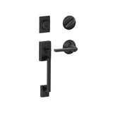 Schlage Century Sectional Single Cylinder Keyed Entry Handleset with Latitude Lever