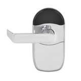 Schlage Sparta Electronic Storeroom Door Lever with ENGAGE™ Technology from the NDE Series - Full Size Interchangeable Core