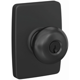 Schlage Custom Plymouth Passage or Privacy Door Lever Set with Greene Trim