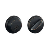 Schlage Single Cylinder Grade 1 Deadbolt with Tapered Latch