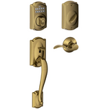 Schlage Right Handed Camelot Electronic Handleset with Accent Lever