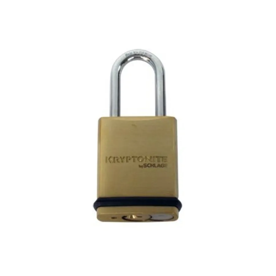 Schlage KS43F3200 Brass Padlock from the 43 Series 