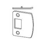 Schlage Radius Full Lip Strike for Deadbolts with 2 Screws