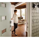 Schlage Camelot Touch Entry Handleset with Left Handed Accent Lever