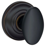 Schlage Residential F170 - Siena Knob Half Dummy - Andover Rose