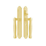 HOPPE HLS 9000 SLIDING DOOR HANDLE-SET, M574/2170N ACTIVE NON-KEYED - RESISTA BRASS