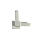 Window Screen Corner Key 3/8 Inch Frame, Plastic - White