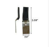 Door Guide, Metal With Rubber Sleeve - 25339