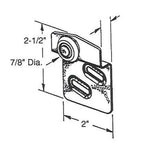 Roller, Wardrobe Door, 7/8 Inch Wheel, 1/2 Inch Offset - 25403