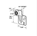 7/8 Wheel, 1/4 Offset - Acme 8901 Ball Bearing Roller - 25455