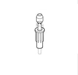 Guide, Bi-Fold Door Top Pivot Spring Loaded Top Guide - 26035