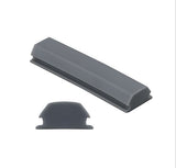 2-5/16 Inch Bi-Fold Door Rubber Bumper - Gray - 26080