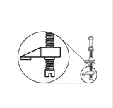 Pivot Bushing, Nylon, Threaded 5/16 Inch - 26585