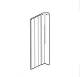 Sliding Closet Mirror/Door Pull, 3 X 1-1/2 Inch - White - 27042