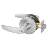 Sargent 28-11G37-LB-US26D Classroom Function T-Zone 11 Line Grade 1 Cylindrical Lever Lock - (28) 2-3/4" Backset, 4-7/8" Strike, L Rose, B Lever, US26D/626 Satin Chrome Finish