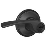 Schlage Merano Left Handed Single Cylinder Keyed Entry Storeroom Door Lever Set