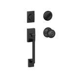 Schlage Century Sectional Single Cylinder Keyed Entry Handleset with Georgian Knob