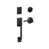 Schlage Century Right Handed Sectional Single Cylinder Keyed Entry Handleset with Accent Lever