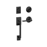 Schlage Century Sectional Single Cylinder Keyed Entry Handleset with Latitude Lever