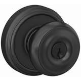 Schlage Custom Georgian Passage or Privacy Door Lever Set with Indy Trim