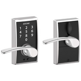 Schlage Century Touch Entry Leverset with Merano Lever
