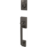 Schlage Custom Century Keyed Entry Single Cylinder Sectional Handleset - Exterior Only