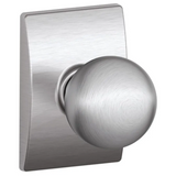 Schlage Orbit Passage Door Knob Set with Decorative Century Trim