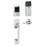 Schlage Connect Century Touchscreen Handleset with Latitude Lever and Built-in Alarm