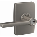 Schlage Custom Latitude Passage or Privacy Door Lever Set with Greene Trim