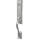 Schlage Custom Addison Keyed Entry Single Cylinder Half Plate Handleset - Exterior Only
