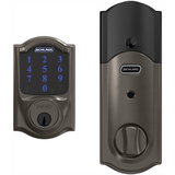 Schlage Residential BE469 - Connect Camelot Touchscreen Electronic Deadbolt with Built-in Alarm and Z-Wave Plus Technology