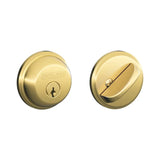 Schlage Single Cylinder Grade 1 Deadbolt with Tapered Latch