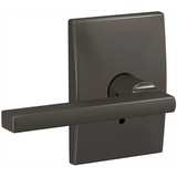 Schlage Custom Latitude Non-Turning Two-Sided Dummy Door Lever Set with Century Trim