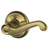 Schlage Flair Right Handed Non-Turning One-Sided Dummy Door Lever
