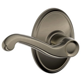 Schlage Flair Passage Door Lever Set with the Decorative Wakefield Trim