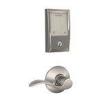 Schlage Encode Century WiFi Enabled Electronic Keypad Deadbolt with Passage Accent Lever