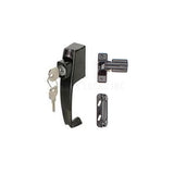 PUSH BUTTON LATCH, 1-3/4 HOLE SPACING, KEYED