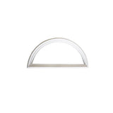 Therma-Tru 22 X 10 1-Lite Half-Round Surround, No Glass Door Lite