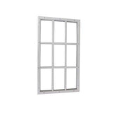 Therma-Tru 22 X 36 X 1/2 9-Lite Surround No Glass Door Lite