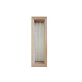 Wood Frame Door Lite 4 X 18 Single Pane Glass