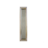 Wood Frame Door Lite 4 X 48 Single Pane Glass