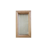 Wood Frame Door Lite 5 X 10 Single Pane Glass