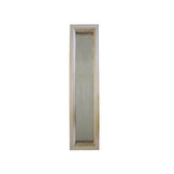 Wood Frame Door Lite 6 X 30 Single Pane Glass