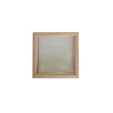 Wood Frame Door Lite 10 X 10 Single Pane Glass