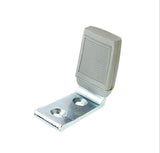 Floor Stop - Brushed Aluminum - 2-11/16 Inch - 361063