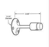 Wall Stop - 3-5/8 Inch Reach - 361326