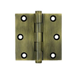 3 X 3 Inch, Square Corners, Residential Hinges, Steel, Pair - 363013