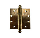 4.5" X 4.5" Solid Bronze Hinges, 7/8" Barrel Hinge - Square Corner - 363568-Scbrz