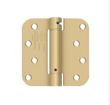 Spring Hinge 4 X 4 X 5/8 Radius Corner, Deltana Single Action - 363613